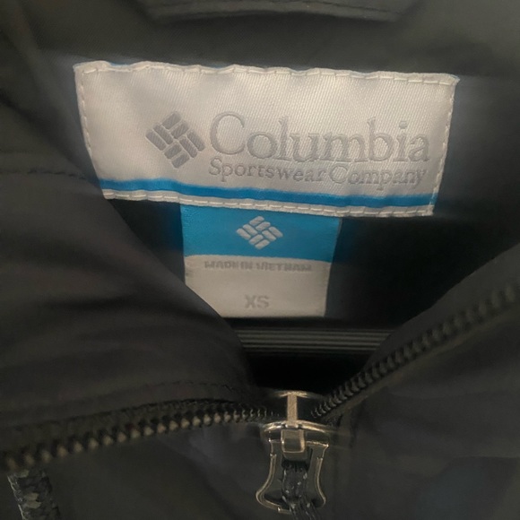 Columbia Women's Sweet Maple Hooded Jacket Water Repellent Black Size X-Small - Picture 5 of 16